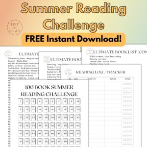 Free Summer Reading Challenge Printable Product Image